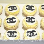 chanel logo cupcakes