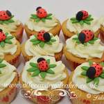 ladybug cupcakes