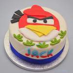 angry bird birthday cake £ 45  (8")