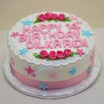 eggfree cake with roses and stars from £45